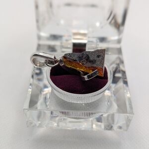 925 SilverAmber Pendant